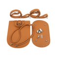 thumbnail image 4 of Correa de hombro de de costura inferior de bolso de cuero PU para Marrón jinwen Fabricación de bolsos de bricolaje, 4 of 8