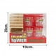 thumbnail image 4 of Juego de Mesa Tipo Torre con 4 Vasos de Vidrio para Shots – Juego de Beber para Adultos – Ideal para Fiestas, Reuniones y Celebraciones – Diversión Garantizada con Amigos, 4 of 5