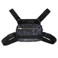 thumbnail image 1 of Bolsa de pecho resistente al agua para exteriores, práctico paquete de pecho manos libres, soporte para teléfono para correr, chaleco, bolsa de equipo de pecho para caminar, pesca, ciclismo, senderismo YUNYI BRAND Deportes, 1 of 8