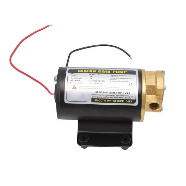 Oil Transfer Pump,Electric Gear Oil Pump Diesel S Gear Pump Electric Gear Oil Pump Finely Tuned Performance