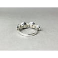 thumbnail image 2 of Heaven Crafts 925 Sterling Silver Circle Domed Ring Handmade Statement Ring For Women, 2 of 5