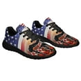 thumbnail image 6 of Memorial Day Veteran Remember and Honor Shoes Sneakers Black Size 9, 6 of 7