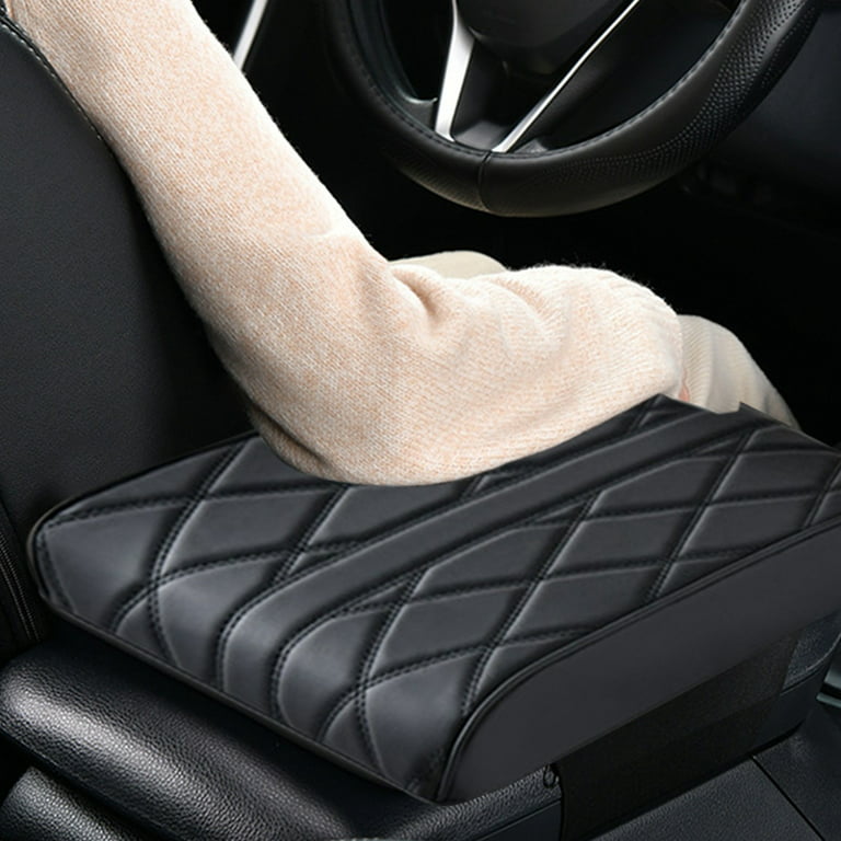 Leather Armrest Cover for Car,Waterproof Car Armrest Box Pad, Car Center  Console Cover Pad, Auto Armrest Box Cover, Arm Rest Cushion Pads for  SUV/Truck/Vehicle 