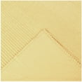 thumbnail image 5 of Better Trends Jullian Stripes Design 100% Cotton Euro Sham - Yellow, 5 of 5