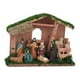 thumbnail image 4 of Figuras de belén navideño con adorno de establo Figuras de belenes Estilo A, 4 of 9