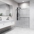 thumbnail image 5 of Vigo VG6023STCL6076 Houston 76" High X 60" Wide Sliding Frameless Shower Door - Stainless, 5 of 7