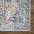 thumbnail image 2 of Concard Global Trading 73266 7 x 9 ft. Azure Medallion Area Rug, Gray, 2 of 4