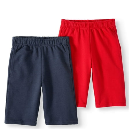 Boys' Pull On Jogger Shorts 2 Pack