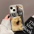 thumbnail image 2 of Cute Cat Pattern Mirror Phone Case For iPhone 14 Pro Max 15 12 13 11 XR X XS Max Case Make up Mirror Hard Back Cover Bumper Capa YXQ, 2 of 7