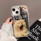 thumbnail image 4 of Cute Cat Pattern Mirror Phone Case For iPhone 14 Pro Max 15 12 13 11 XR X XS Max Case Make up Mirror Hard Back Cover Bumper Capa, 4 of 5