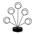 thumbnail image 2 of DOLITY 5 Branch Family Tree Picture Frame Holder Elegant for Paper Note Memo Labels Black, 2 of 9