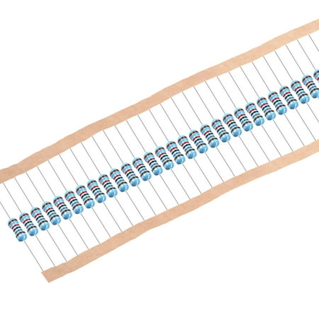 

1/2W 18K Ohm Metal Film Resistors 0.5W 1% Tolerances 5 Color Bands 100Pcs