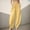 Yellow, variant on Women's Pants Womens Pants Casual Green Womens Pants Lounge Pants Women Wide Leg Elastic Waist Pants for Women with Pockets Women's Fall Pants