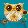 thumbnail image 3 of CafePress - Owls Autumn Song Womens Tri Blend T Shirt - Womens Tri-blend T-Shirt, 3 of 4