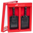 thumbnail image 2 of Mancini Luggage Tags, Black, 2 of 4