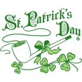 thumbnail image 3 of CafePress - St Patrick's Day Pipe Women's Dark Pajamas - Women's Short Sleeve Print T-Shirt and Pants Dark Cotton Pajama Set, 3 of 7