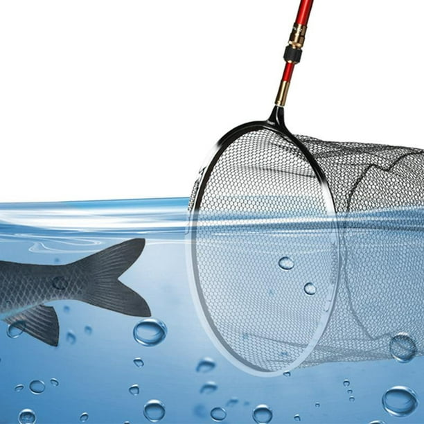 Fishing Landing Net Fishing Nets for Saltwater Available for 8mm Poles,  Rubber 40cm