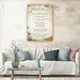 thumbnail image 4 of Bible Verse Psalm 23 Wall Art Print For Bedroom Decorative Canvas Artwork Paintings Modern House Decorations Framed 12×18 in, 4 of 5