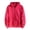 Hot Pink, variant on Men's Full-Zip Hoodie Long Sleeve Hooded Sweatshirt with Drawstrings Kangaroo Pocket Solid Top Soft Warm Comfortable Stretch for Versatile Fall Wear Gym Warm-Ups and Weekend Walks Blue 2XL