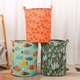 thumbnail image 3 of Large Capacity Storage Basket Foldable Moisture-Proof Basket with Strong Load-Bearing and Handle, 3 of 8