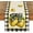 Black/White, variant on Buffalo Plaid Lemon Summer Table Runner, Seasonal Spring Kitchen Dining Table Decoration for Home Party Decor 13x90 Inch