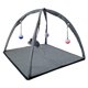 thumbnail image 2 of Tienda plegable para gatitos, alfombrilla lavable para mascotas, ayuda a los gatos a hacer ejercicio, alfombrilla de juego para gatos, centro de activ Gris, 2 of 8