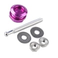 thumbnail image 3 of Dickly 21mm Universal Push Button Hood Latch Kit Accessories Spare Parts Anti SHAKE Purple, 3 of 9
