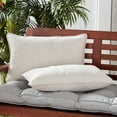 thumbnail image 6 of Sunbrella 21 x 14 in. Rectangle Outdoor Throw Pillow (2-Pack) - Cast Pumice, 6 of 6