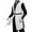 N-White, variant on Elegant Style Sleeveless Surcoat Vest Jacket For Festival And Party Outfit