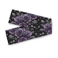 thumbnail image 7 of Yayeee Table Runner 70 inches Long Home Kitchen Dinning Party Decoration, Purple Roses, 7 of 7