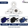 thumbnail image 4 of Perco 1 Line White Labels - 10 Sleeve, 80,000 Blank Pricing Labels for Perco 1 Line Price and Date Guns, 4 of 7