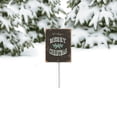 thumbnail image 2 of Eveokoki Yard Sign with Stakes Christmas Wish Lawn Sign Colorful Lawn Patio Yard Decorations for Holiday Party Home Lawn Pathway Walkway Decorations Supplies, 21.6", 2 of 5