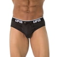 thumbnail image 4 of UFM Mens Underwear, Polyester-Spandex Mens Briefs, Regular and Adjustable Support Pouch Men Underwear, 28-30 waist, Gray, 4 of 4