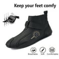 thumbnail image 2 of Mens Leather Casual Boots Non-slip Lightweight Breathable Driving Boots Outdoor Hiking Sports Flat Ankle Boots Black 11.5 US, 2 of 7