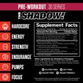 thumbnail image 2 of JNX Sports® The Shadow! Pre-Workout 350mg Caffeine Strawberry Pineapple 30 Serves, 2 of 9