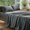 Dark Grey, variant on Viscose Derived from Sheets Size, Hotel Luxury Bed Sheets Set, Deep Pocket Up to 16 Inches, Ultra Soft Cooling Sheets 4 count (Dark Grey)