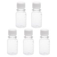 thumbnail image 5 of Botella de reactivo de boca pequeña de plástico Uxcell de 1.7 oz/50ml, paquete de 5, 5 of 5