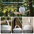 thumbnail image 6 of Portable Ceiling Fan with Light, Rechargeable Quiet Fan with Remote Control for Bedroom Bathroom Camping And Dorm Rooms, 6 of 8