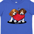 thumbnail image 4 of Inktastic Beagle Heartfelt Duo Boys or Girls Toddler T-Shirt, 4 of 5
