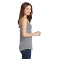 thumbnail image 3 of Port & Company Ladies Core Cotton Tank Top-4XL (Athletic Heather), 3 of 6