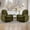 Green, variant on Ebello Swivel Recliner, Manual Rocking Reclining Chair with 2 Bolster Pillows, Hidden Storage for Living Room, Light Grey