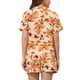 thumbnail image 3 of Conjuntos Hawaianos para Mujeres de 2 Piezas, Camisa Floral de Botones y Pantalones Cortos, Atuendos Casual de Vacaciones Tropicales en la Playa 2026 M Beige Naranja, 3 of 5