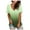 Green, variant on Viikei Women Tops 2025 Fashion Casual,V-neck Plus Size Shirt,Women's Fashion Casual Gradient V-neck Short Sleeve Loose T-Shirt Tops