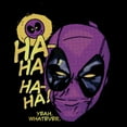 thumbnail image 2 of Men's Marvel: Deadpool Ha-ha Yeah, Whatever Graphic T-Shirt, 2 of 5