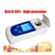 thumbnail image 3 of Refractómetro Digital Brix, 0-55% Pantalla De 3 Datos Calibración Automática Respuesta Sensible Medidor Brix Para Bebidas Para Frutas Para Medir El Contenido De Azúcar, 3 of 7