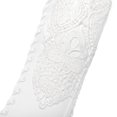 thumbnail image 7 of ANUFER Girls Womens Fashion Knee High Lace-Up Canvas Boots Pure White Zip Dance Boots Lace SN815 US4.5, 7 of 7