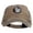 Khaki, variant on Oktoberfest Skull in Beer Cup Heat Transfer Low Profile Special Cotton Mesh Cap - Khaki OSFM