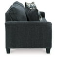 thumbnail image 4 of Ashley Furniture Abinger Contemporary Fabric Queen Sleeper Sofa in Smoke Gray, 4 of 4