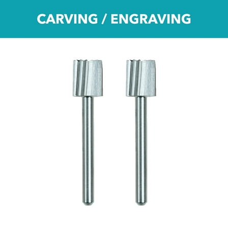 Dremel 115W 5/16" High Speed Cutting Rotary Tool Accessory Bits, 2 Pack