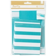 DIY Party Matchbox Treat Boxes 3"X5"X1.25" 6/Pkg-Blue & White, Pk 3